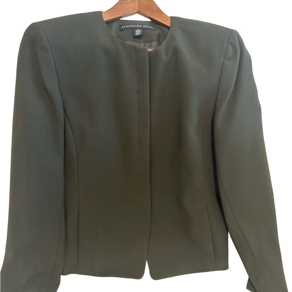 Josephine Chaus Olive Green Women's Blazer